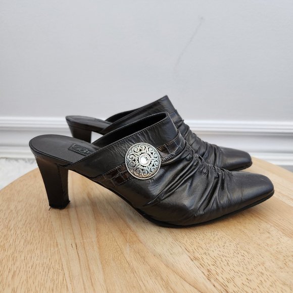Brighton rubens krinkle mules - Picture 1 of 10
